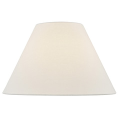 17-Inch Cream Linen Empire Shade by Design Classics Lighting