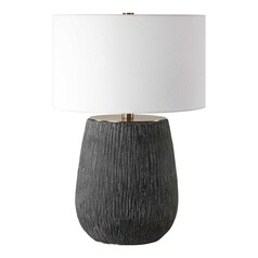 The Uttermost Company Americana Aged Black Table Lamp with Drum Shade