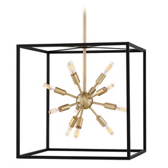 Aros 21-Inch High Black Chandelier by Hinkley Lighting