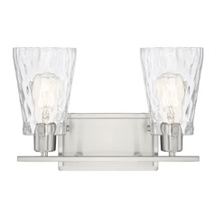 Savoy House Lighting Vaughan Satin Nickel Bathroom Light