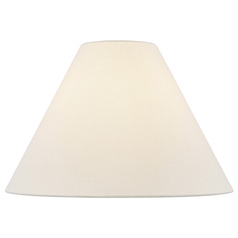 18-Inch Natural Linen Empire Shade by Design Classics Lighting
