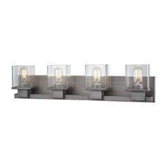 Elk Lighting Hotelier Weathered Zinc Bathroom Light