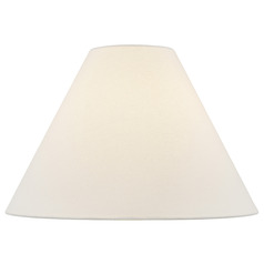 18-Inch Cream Linen Empire Shade by Design Classics Lighting