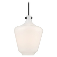 Designers Fountain Daydream Matte Black Pendant Light with Urn Shade
