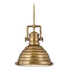 Keating 14.25-Inch Heritage Brass Pendant by Hinkley Lighting