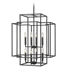 Titania Matte Black Pendant by Z-Lite