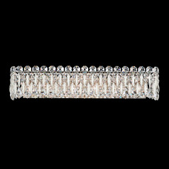 Schonbek Worldwide Lighting Sarella White Bathroom Light