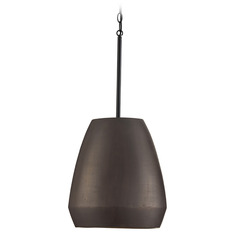 Della Large Pendant in Terracotta Umber by Capital Lighting