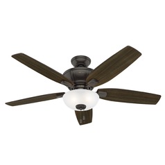 52-Inch Kenbridge Noble Bronze Ceiling Fan by Hunter Fan Company