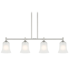Designers Fountain Bronson Brushed Nickel Island Light