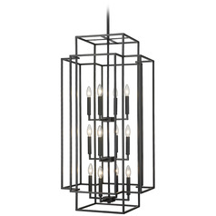 Titania Matte Black Pendant by Z-Lite