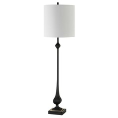 Hightower Buffet Lamp in Satin Black by Uttermost Lighting