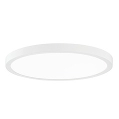 Flat LED Light Surface Mount 14-Inch Round White 2700K 1560LM