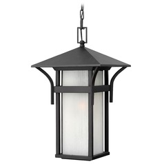 Harbor 19-Inch LED Outdoor Hanging Light in Black by Hinkley Lighting