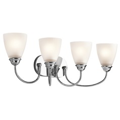 Jolie 28-Inch Vanity Light in Chrome by Kichler Lighting