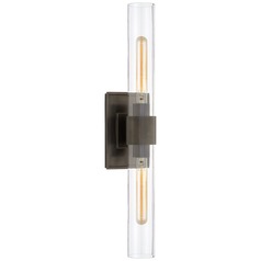 Ian K. Fowler Presidio Double Sconce in Bronze by Visual Comfort Signature