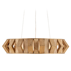 Currey and Company Plunge Toffee / Brass LED Pendant Light with Bowl / Dome Shade