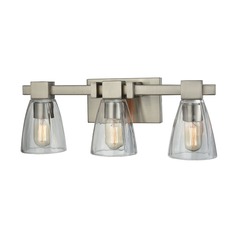 Elk Lighting Ensley Satin Nickel Bathroom Light
