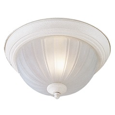 Energy Star Textured White Flush Mount by Minka Lavery