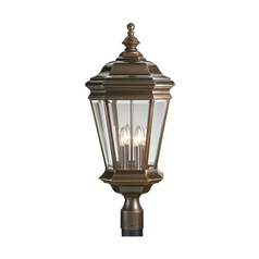 Crawford Post Light in Oil Rubbed Bronze by Progress Lighting