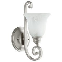 Bryant Classic Nickel Sconce by Quorum Lighting