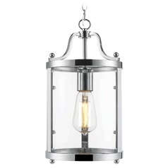 Payton Chrome Mini Pendant by Golden Lighting