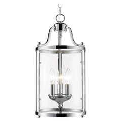 Payton Chrome Mini Pendant by Golden Lighting