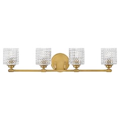 Elle 4-Light Heritage Brass Bath Light by Hinkley Lighting