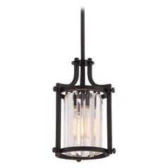 Krys Aged Bronze Mini Pendant by Nuvo Lighting
