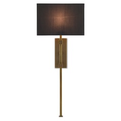 Currey and Company Edmund Antique Brass Sconce