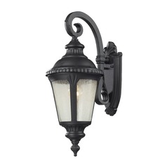 Medow Black Outdoor Wall Light by Z-Lite