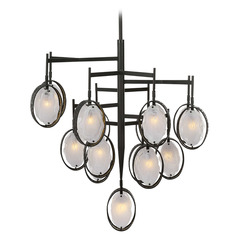 Kalizma Home Maxin Dark Hammered Bronze Chandelier by Uttermost Lighting