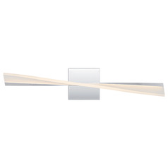 Quoizel Lighting Fox Polished Chrome LED Vertical Bathroom Light