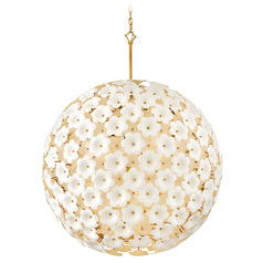 Fredrick Ramond Marianne Deluxe Gold LED Pendant Light
