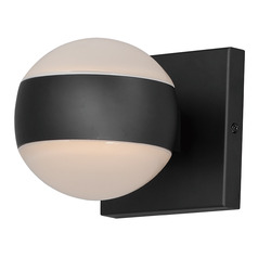 Modular LED Outdoor Wall Light in Black by ET2 Lighting