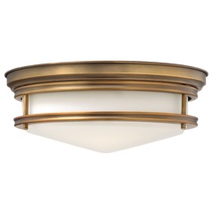 Hadley 14-Inch Brushed Bronze Flush Mount by Hinkley Lighting