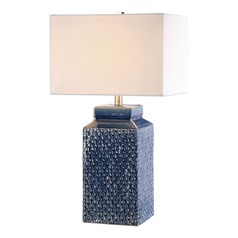 Pero Sapphire Blue Lamp by Uttermost Lighting