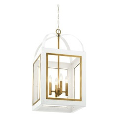Vath 30-Inch High White Pendant by Kichler Lighting