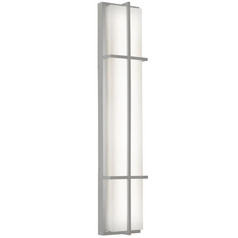Afx Lighting August Painted Nickel LED Outdoor Wall Light