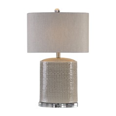 Modica Taupe Ceramic Lamp by Uttermost Lighting