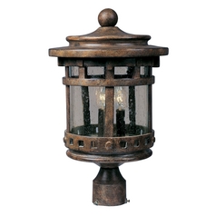 Santa Barbara DC Sienna Post Light by Maxim Lighting