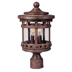 Santa Barbara DC Sienna Post Light by Maxim Lighting