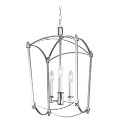 Thayer Polished Nickel Pendant by Visual Comfort Studio
