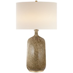 Aerin Culloden Table Lamp in Marbleized Sienna by Visual Comfort Signature
