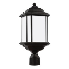 Kent 20.25-Inch Outdoor Post Light in Oxford Bronze by Generation Lighting