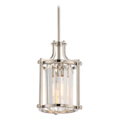 Krys Polished Nickel Mini Pendant by Nuvo Lighting