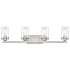 Designers Fountain Jedrek Brushed Nickel Bathroom Light