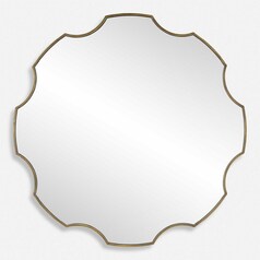 Gearing Up 39.375-Inch Decorative Mirror