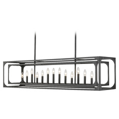 Easton Matte Black Linear Light by Z-Lite