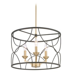 Landree Black Chandelier by Progress Lighting